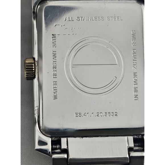 Rare Swiss ESQ Movado Synthesis Men’s Quartz Watch New Battery Tested Runs Well - Picture 8 of 13